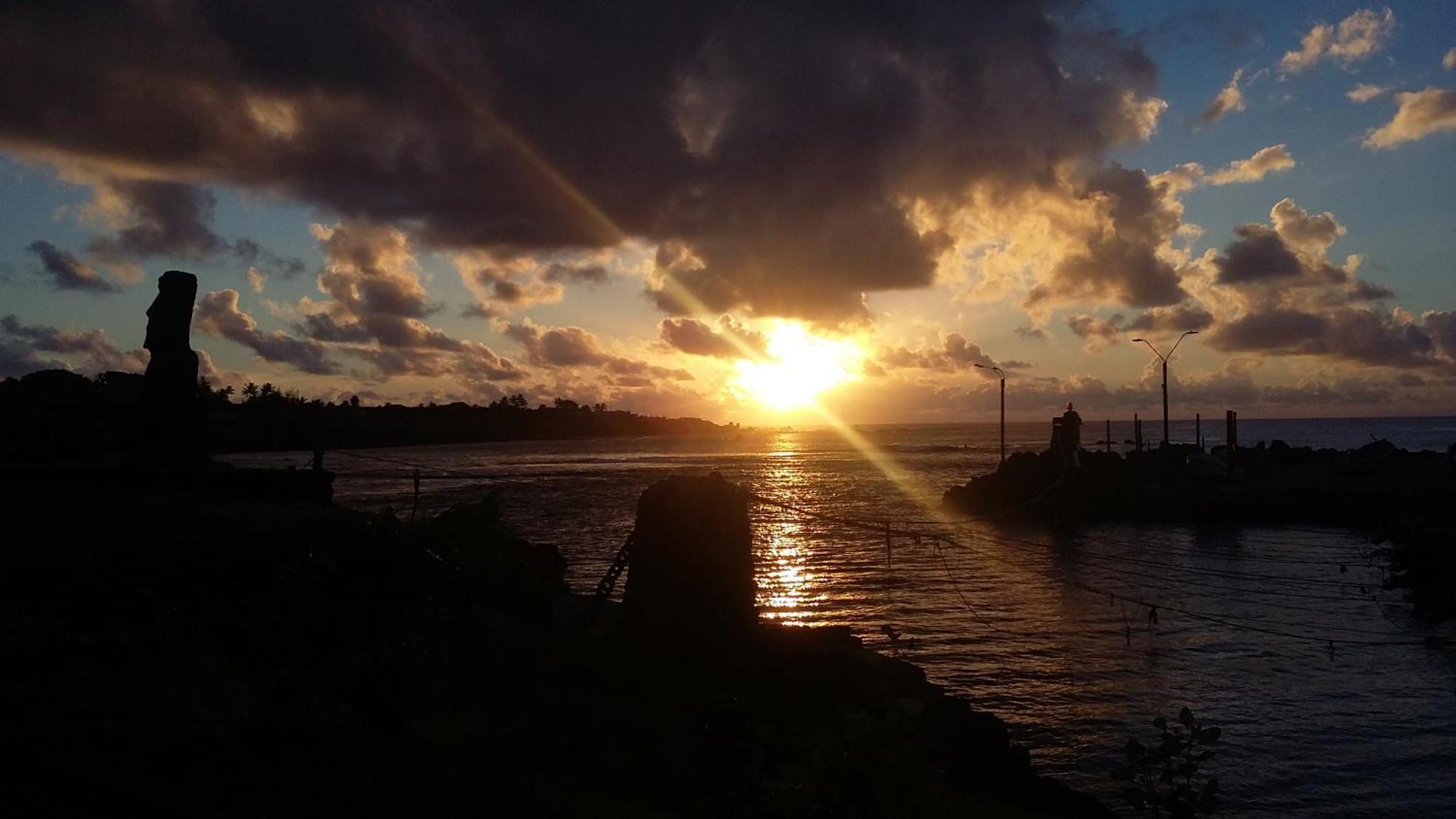 Paraiso Sunset Bungalows ハンガ・ロア エクステリア 写真